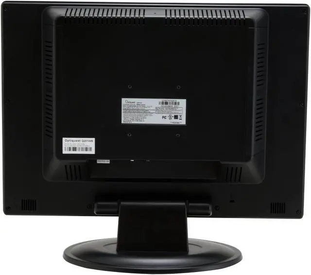 Alt view image 7 of 13 - ViewSonic 20" Active Matrix, TFT LCD WSXGA+ LCD Monitor 5 ms D-Sub Optiquest Series Q201wb