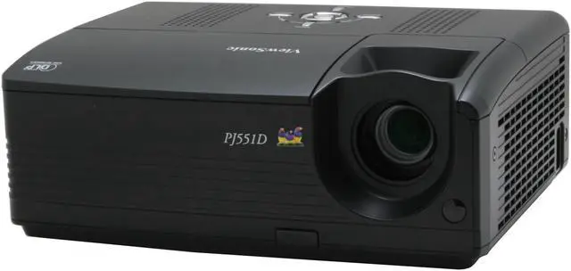 Main image of ViewSonic PJ551D 1024 x 768 2300 ANSI Lumens DLP Projector 2000:1