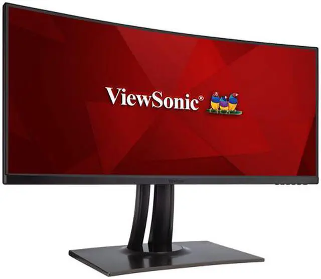 Alt view image 3 of 7 - ViewSonic VP3481 34" WQHD 3440 x 1440 100Hz DisplayPort 2xHDMI USB 3.1 Type-C USB 3.1 Hub HDR10 14-bit 3D LUT and Color Calibration for Video and Graphics Anti-Glare Backlit LED Curved Monitor