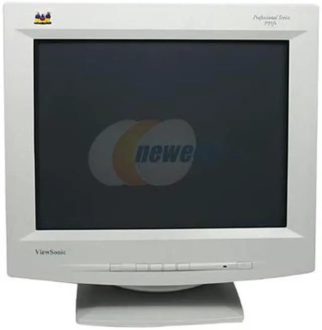 Alt view image 2 of 5 - ViewSonic P95F+ Beige 19" CRT Monitor 0.25mm aperture grille at center, 0.27mm aperture grille at corners Dot Pitch D-Sub