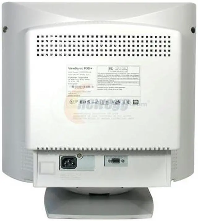 Alt view image 3 of 5 - ViewSonic P95F+ Beige 19" CRT Monitor 0.25mm aperture grille at center, 0.27mm aperture grille at corners Dot Pitch D-Sub