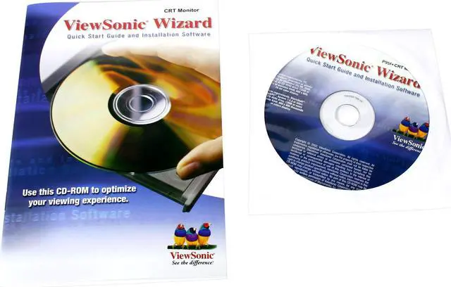 Alt view image 5 of 5 - ViewSonic P95F+ Beige 19" CRT Monitor 0.25mm aperture grille at center, 0.27mm aperture grille at corners Dot Pitch D-Sub