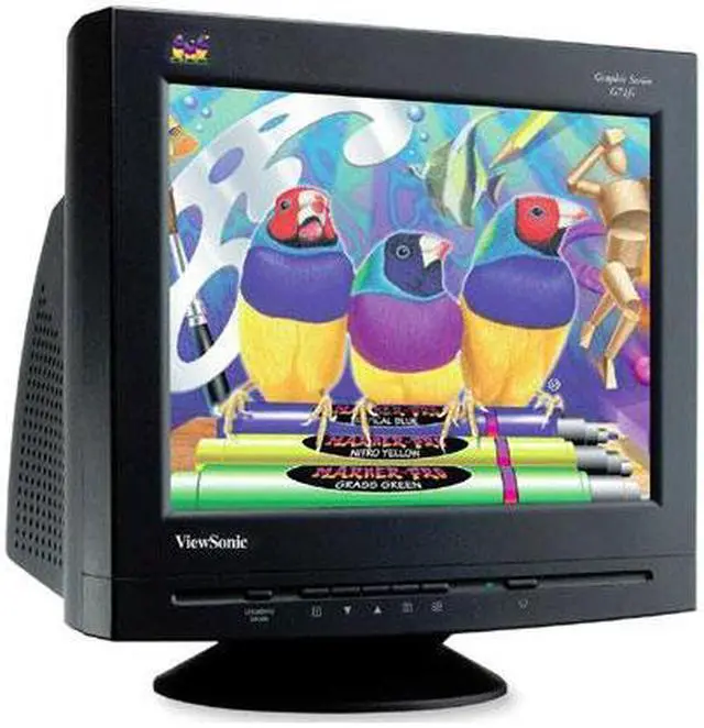 ViewSonic G71f+B Black 17