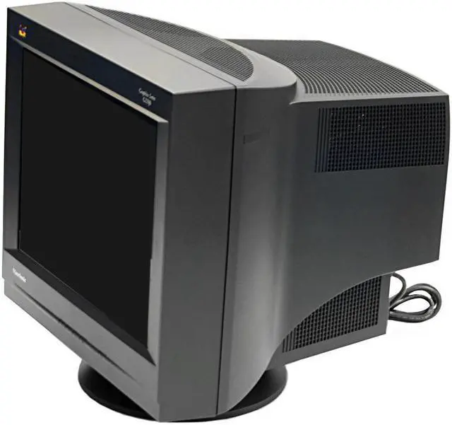 Alt view image 3 of 6 - ViewSonic G220fb Black 21" CRT Monitor 0.21mm horizontal, 0.25mm diagonal Dot Pitch 15-pin mini D-sub