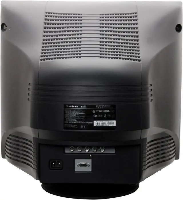 Alt view image 6 of 7 - ViewSonic P225FB Black 22" CRT Monitor 0.24mm aperture grille Dot Pitch D-Sub, BNC