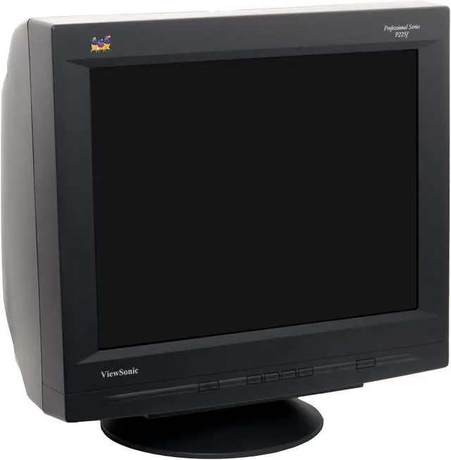 Alt view image 2 of 7 - ViewSonic P225FB Black 22" CRT Monitor 0.24mm aperture grille Dot Pitch D-Sub, BNC