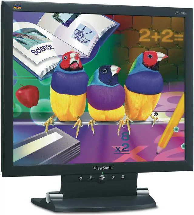 Main image of ViewSonic 17" Active Matrix, TFT LCD SXGA LCD Monitor 8 ms D-Sub E2 Series VE710B
