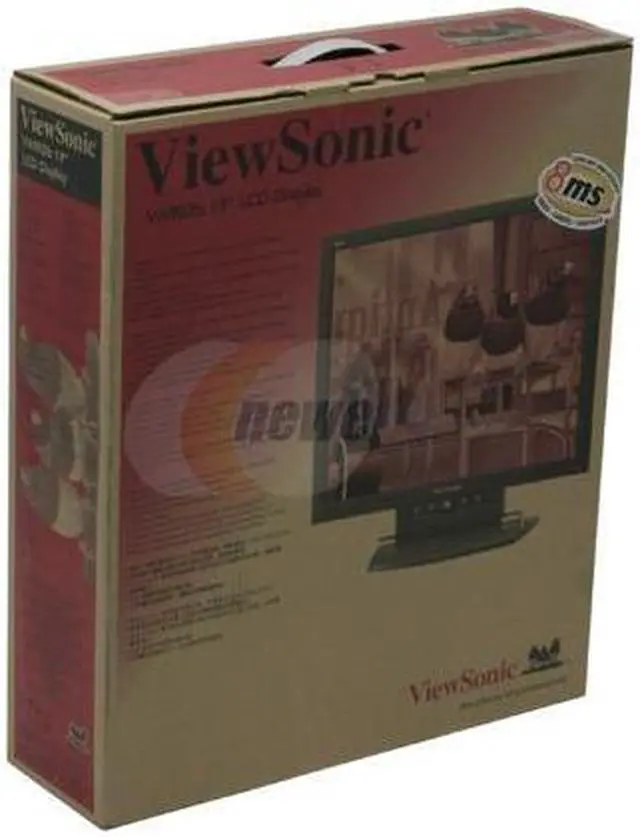 Alt view image 9 of 9 - ViewSonic 19" Active Matrix, TFT LCD SXGA LCD Monitor 8 ms D-Sub Value Series VA902b