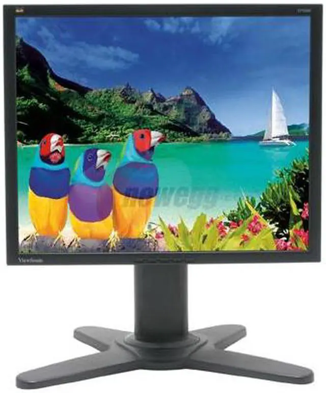 Alt view image 2 of 10 - ViewSonic Pro Series VP930b Black 19" 8ms gray-to-gray (avg); 20ms black-white-black (typ) DVI  LCD Monitor 300 cd/m2 1300:1