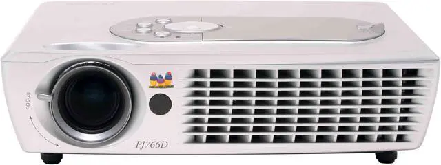 Alt view image 3 of 10 - ViewSonic PJ766D 1024 x 768 2500 lumens DLP Projector 2000:1