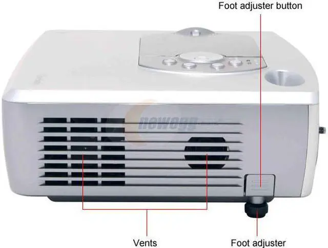 Alt view image 4 of 10 - ViewSonic PJ766D 1024 x 768 2500 lumens DLP Projector 2000:1
