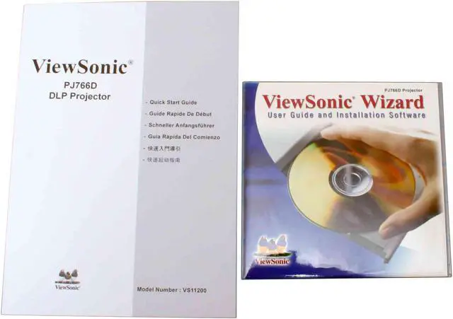 Alt view image 9 of 10 - ViewSonic PJ766D 1024 x 768 2500 lumens DLP Projector 2000:1