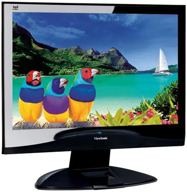 Main image of ViewSonic VLED221wm Black 22" 5ms  Anti-glare LED backlight LCD Monitor 250 cd/m2 12000:1 Built in Speakers