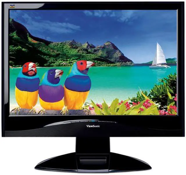 Alt view image 2 of 3 - ViewSonic VLED221wm Black 22" 5ms  Anti-glare LED backlight LCD Monitor 250 cd/m2 12000:1 Built in Speakers
