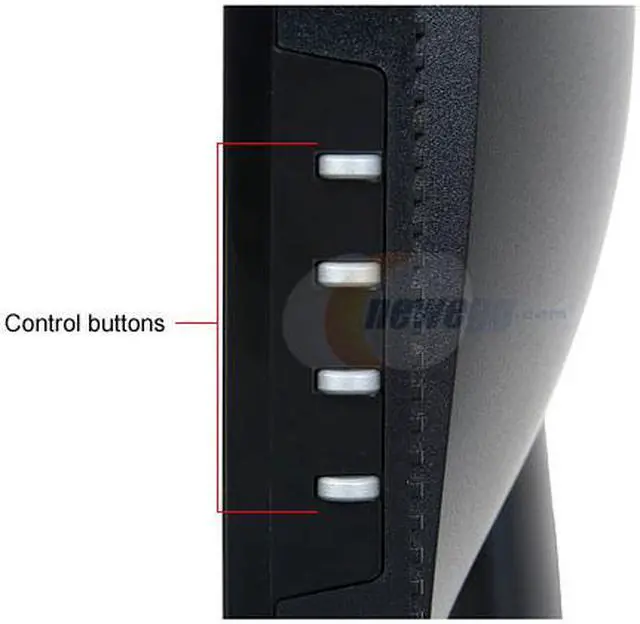 Alt view image 7 of 13 - ViewSonic X Series VX2433wm Black 23.6" 2ms(GTG); 5ms HDMI Full 1080P Widescreen LCD Monitor 300 cd/m2 DC 20000:1(1000:1) Built in Speakers