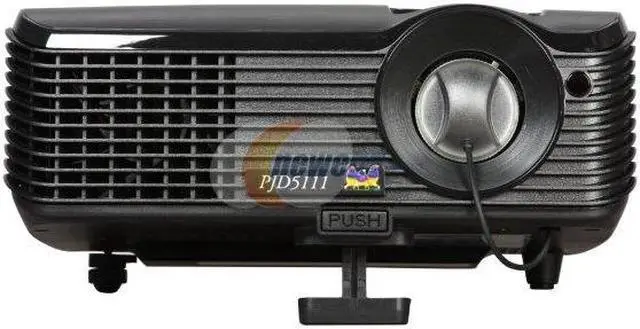 Alt view image 5 of 8 - ViewSonic PJD5111 800 x 600 2500 Lumens DLP Portable Projector 2800: 1(with DCR)