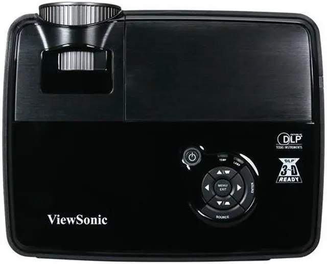 Alt view image 6 of 8 - ViewSonic PJD6221 3D ready 120HZ 1024 x 768 DLP Projector 2,700 Lumens 2800:1