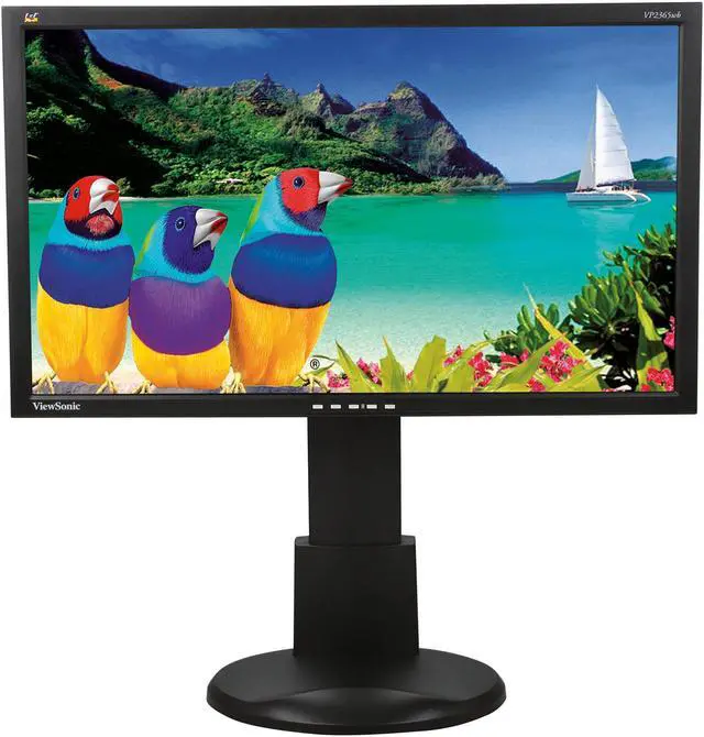 Alt view image 2 of 9 - ViewSonic VP2365wb Black 23"IPS LCD Monitor w/4-port USB hub,height&pivot adjustment 300 cd/m2 1000:1