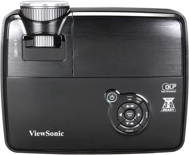 Alt view image 6 of 8 - ViewSonic PJD6251 1024 x 768 3D-Ready DLP Projector 3700 lumens 2000:1 (typ), 2800:1 (dynamic)
