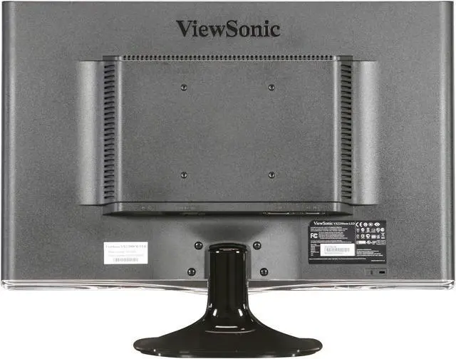Alt view image 5 of 8 - ViewSonic VX2250wm-LED Black 21.5" 5ms Full HD LED Backlight LCD monitor  Slim Design 250 cd/m2 DC 10,000,000:1 (1,000:1) w/Speakers