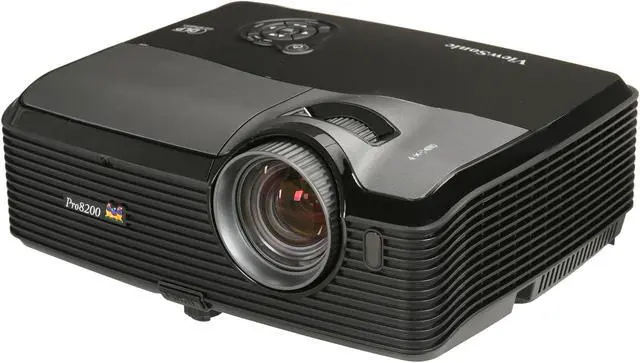 Main image of ViewSonic PRO8200 1920x1080 FHD 2000 ANSI Lumens, 16:9 Widescreen Aspect Ratio, Dual HDMI / Dual VGA, Two 10-watt Speakers, 1.5x Optical Zoom, PIP/POP Option, Home Theater DLP Projector