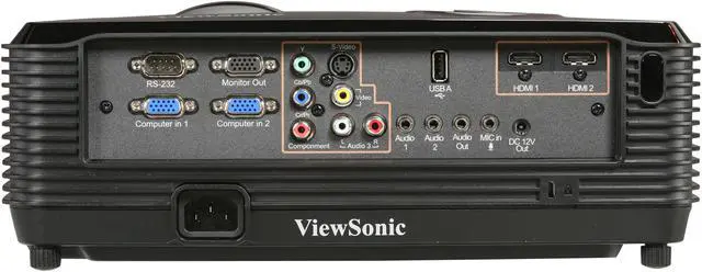 Alt view image 4 of 8 - ViewSonic PRO8200 1920x1080 FHD 2000 ANSI Lumens, 16:9 Widescreen Aspect Ratio, Dual HDMI / Dual VGA, Two 10-watt Speakers, 1.5x Optical Zoom, PIP/POP Option, Home Theater DLP Projector