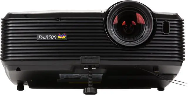 Alt view image 3 of 8 - ViewSonic PRO8500 1024x768 XGA 5000 ANSI Lumens, RJ45 (Crestron LAN Control/Display), HDMI / Dual VGA Inputs, Optional Wireless, 1.5x Wide Optical Zoom, 3D Ready DLP Projector