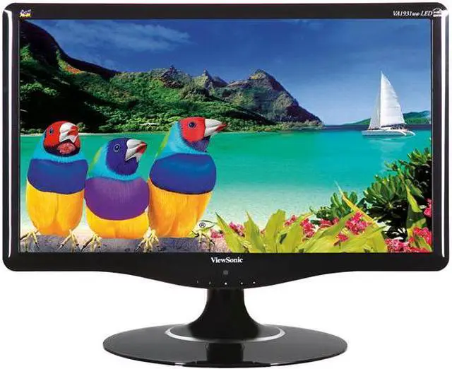 Alt view image 2 of 8 - ViewSonic 19" Active Matrix, TFT LCD LED-Backlight LCD Monitor 5 ms D-Sub VA1931WA-LED