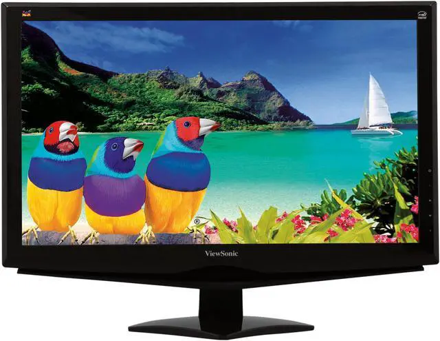 Alt view image 2 of 7 - ViewSonic VA2248m-LED Black 22" Full HD LED BackLight LCD Monitor w/Speakers 250 cd/m2 DC 10,000,000:1 (1,000:1)