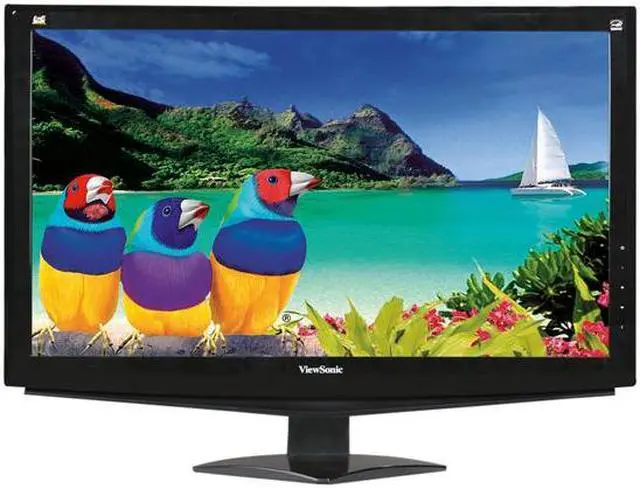 Alt view image 2 of 7 - ViewSonic VA2448m-LED Black 24" Full HD LED Backlight LCD Monitor w/Speakers 300 cd/m2 DC 10,000,000:1 (1,000:1)