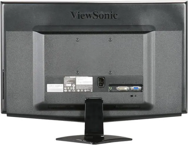 Alt view image 5 of 7 - ViewSonic VA2448m-LED Black 24" Full HD LED Backlight LCD Monitor w/Speakers 300 cd/m2 DC 10,000,000:1 (1,000:1)