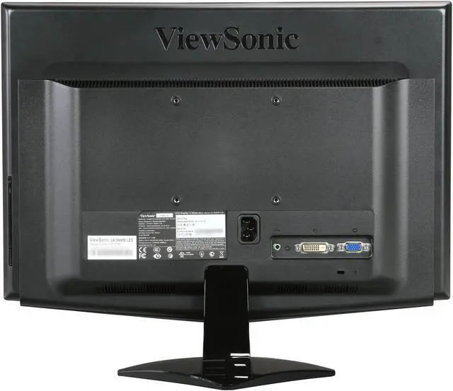 Alt view image 5 of 7 - ViewSonic VA1948m-LED Black 19" 5ms LED BackLight LCD Monitor w/Speakers 250 cd/m2 DC 10,000,000:1 (1,000:1)
