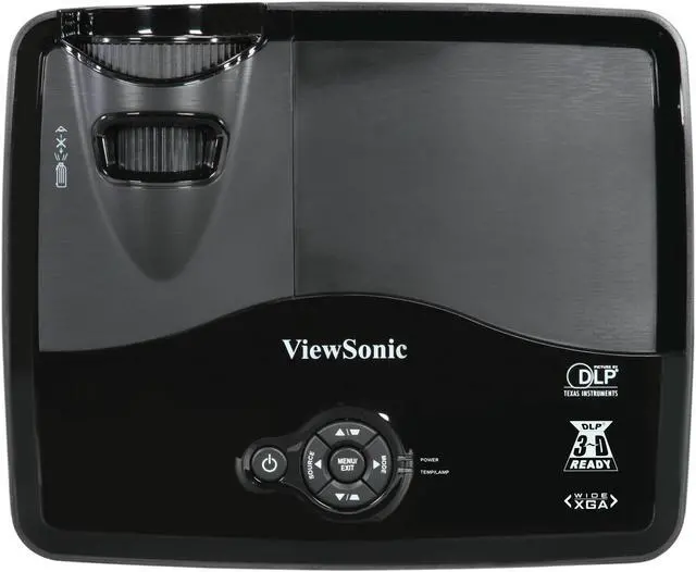 Alt view image 6 of 8 - ViewSonic PJD5523w 1280 x 800 2700 Lumens DLP Portable 3D Ready Projector 2000:1 (typ), 3000:1 (dynamic)