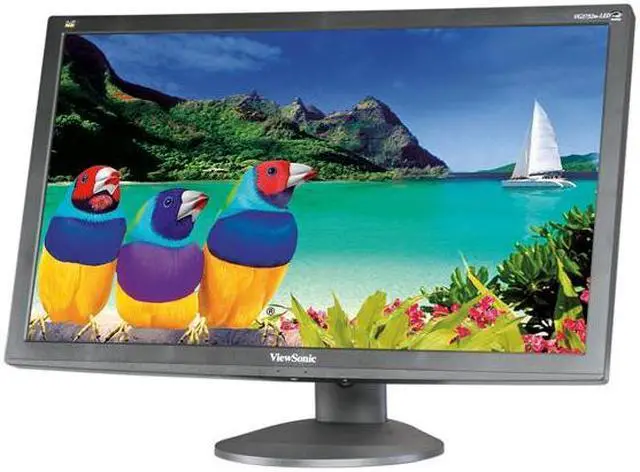 Main image of ViewSonic Graphic Series VG2732m-LED Black 27" 3ms  Pivot, Swivel & Height Adjustable Widescreen LCD Monitor 300 cd/m2 DC 20,000,000:1 (1,200:1) Built-in Speakers