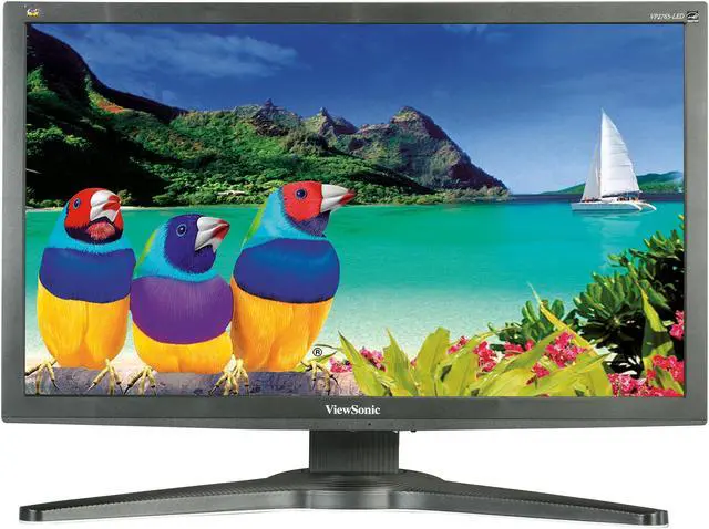 Alt view image 2 of 10 - ViewSonic VP2765-LED Black 27" 5ms Pivot, Swivel & Height Adjustable Widescreen LCD Monitor 300 cd/m2 DC 20,000,000:1 (3,000:1)