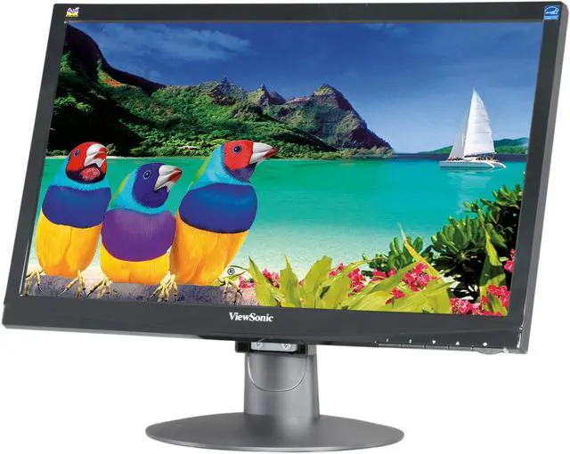 Main image of ViewSonic VA1906a-LED Black 19" 5ms  LED Backlight Widescreen LCD Monitor 250 cd/m2 DC 10,000,000:1 (1000:1)