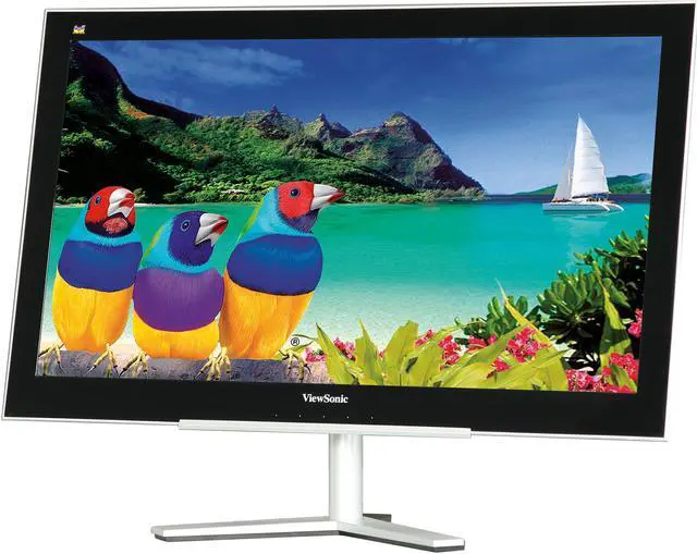 Main image of ViewSonic VX2460h-LED Black 24" 2ms HDMI Ultra-thin Widescreen LED Monitor 250 cd/m2 DC 40,000,000:1