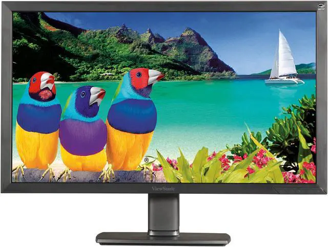 Alt view image 2 of 8 - ViewSonic 24" LED Monitor 5 ms D-Sub, DVI VA2451M-LED