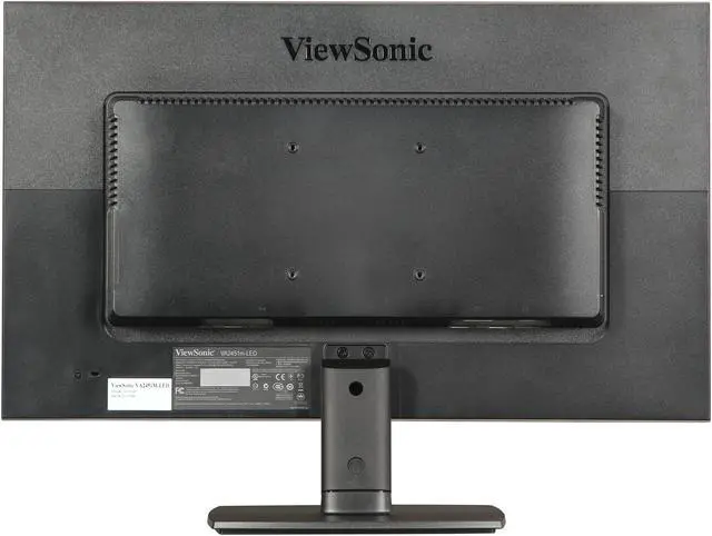 Alt view image 5 of 8 - ViewSonic 24" LED Monitor 5 ms D-Sub, DVI VA2451M-LED