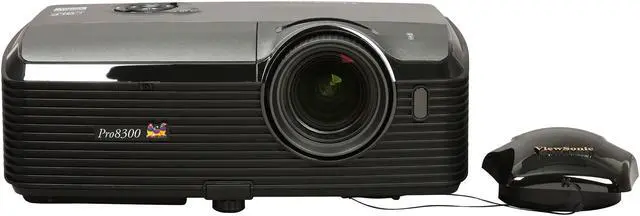 Alt view image 2 of 8 - ViewSonic PRO8300 1920 x 1080 FHD 3000 ANSI Lumens, Dual HDMI Dual VGA Inputs, Brilliant Color Tech, Vertical Keystone, DLP Projector