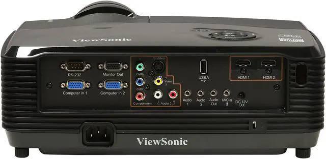 Alt view image 5 of 8 - ViewSonic PRO8300 1920 x 1080 FHD 3000 ANSI Lumens, Dual HDMI Dual VGA Inputs, Brilliant Color Tech, Vertical Keystone, DLP Projector