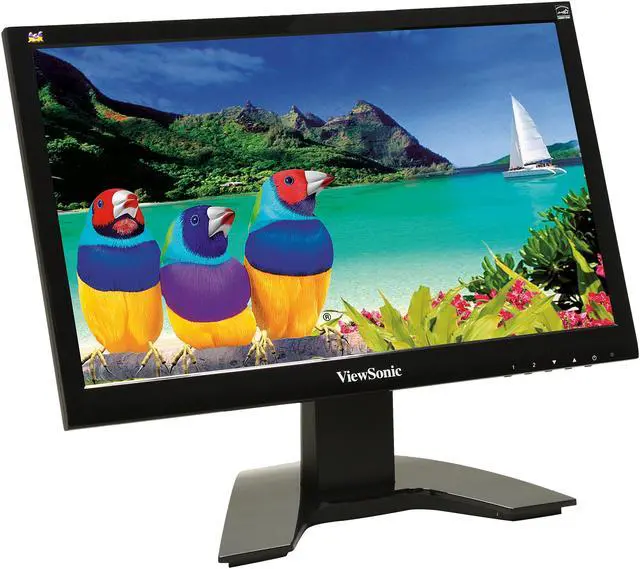 Alt view image 3 of 8 - ViewSonic 19" LED Monitor 5 ms D-Sub VA1912A-LED