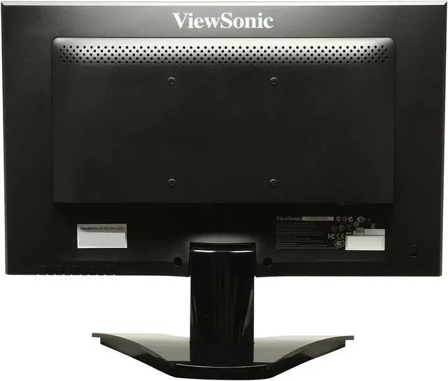 Alt view image 5 of 8 - ViewSonic 19" LED Monitor 5 ms D-Sub VA1912A-LED