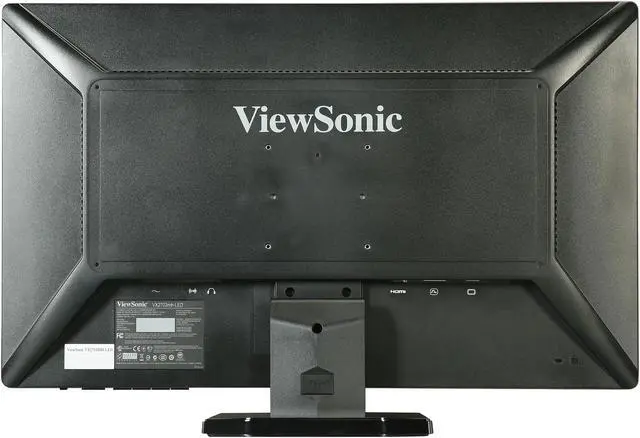 Alt view image 5 of 8 - ViewSonic VX2703MH-LED Black 27" 3ms Full HD 1080P TN Monitor, 1200:1, 300cd/m2, HDMI&VGA&DVI-D, Built-in Dual Speaker, VESA mountable