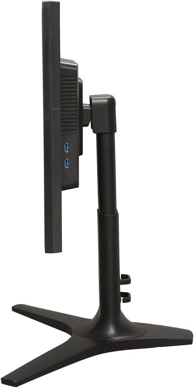 Alt view image 6 of 10 - ViewSonic VP2770-LED Black 27" 2K SuperClear IPS Monitor, 1000:1, 300cd/m2, USB&HDMI&VGA&DVI-D Display Port, VESA mountable