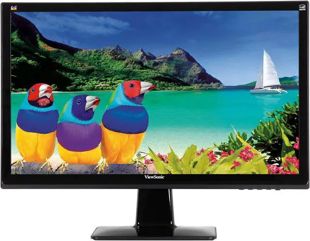Alt view image 2 of 8 - ViewSonic 23" LED Monitor 5 ms D-Sub, DVI VA2342-LED