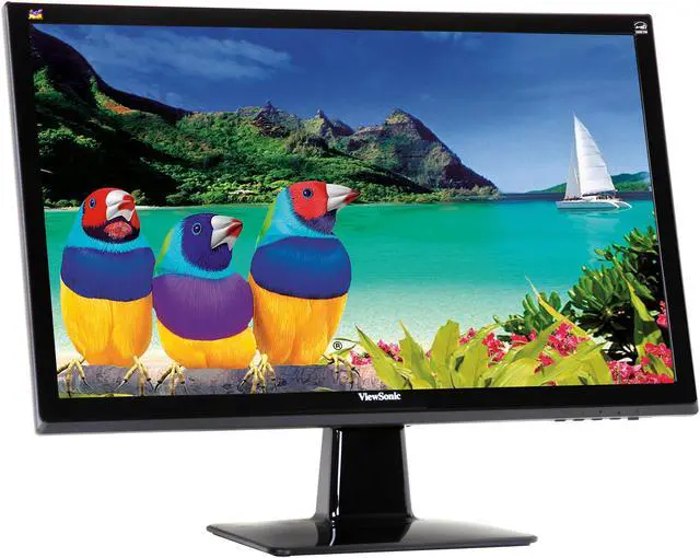 Alt view image 3 of 8 - ViewSonic 23" LED Monitor 5 ms D-Sub, DVI VA2342-LED