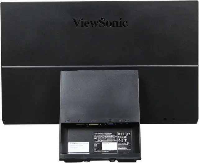 Alt view image 5 of 8 - ViewSonic VX2270Smh-LED 22" Full HD 1080P SuperClear IPS 178/178 Viewing Angles Monitor, 1000:1, 250cd/m2, HDMI&VGA&DVI-D, Built-in Speaker