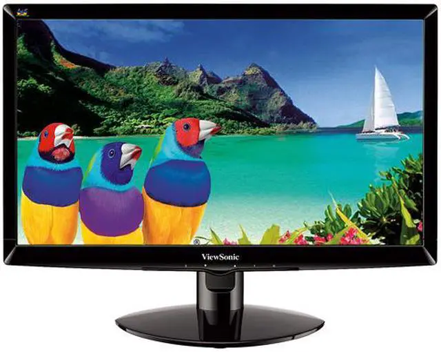 Alt view image 2 of 6 - ViewSonic 20" LED Monitor 5 ms D-Sub, DVI VA2037m-LED