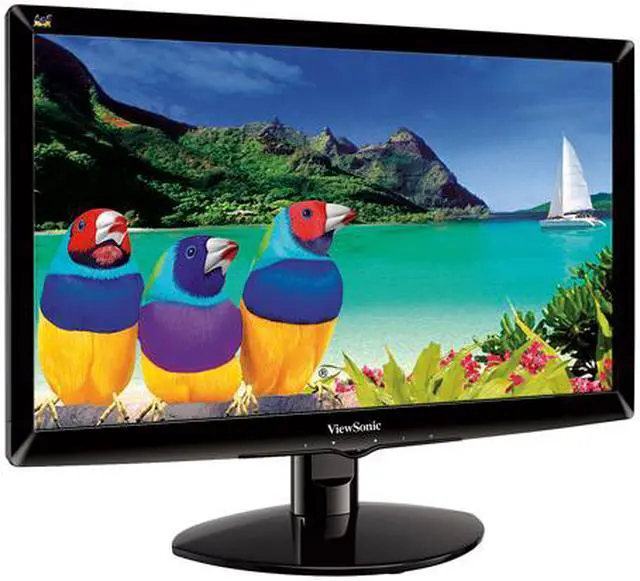 Alt view image 3 of 6 - ViewSonic 20" LED Monitor 5 ms D-Sub, DVI VA2037m-LED